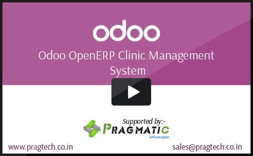odoo clinic management video