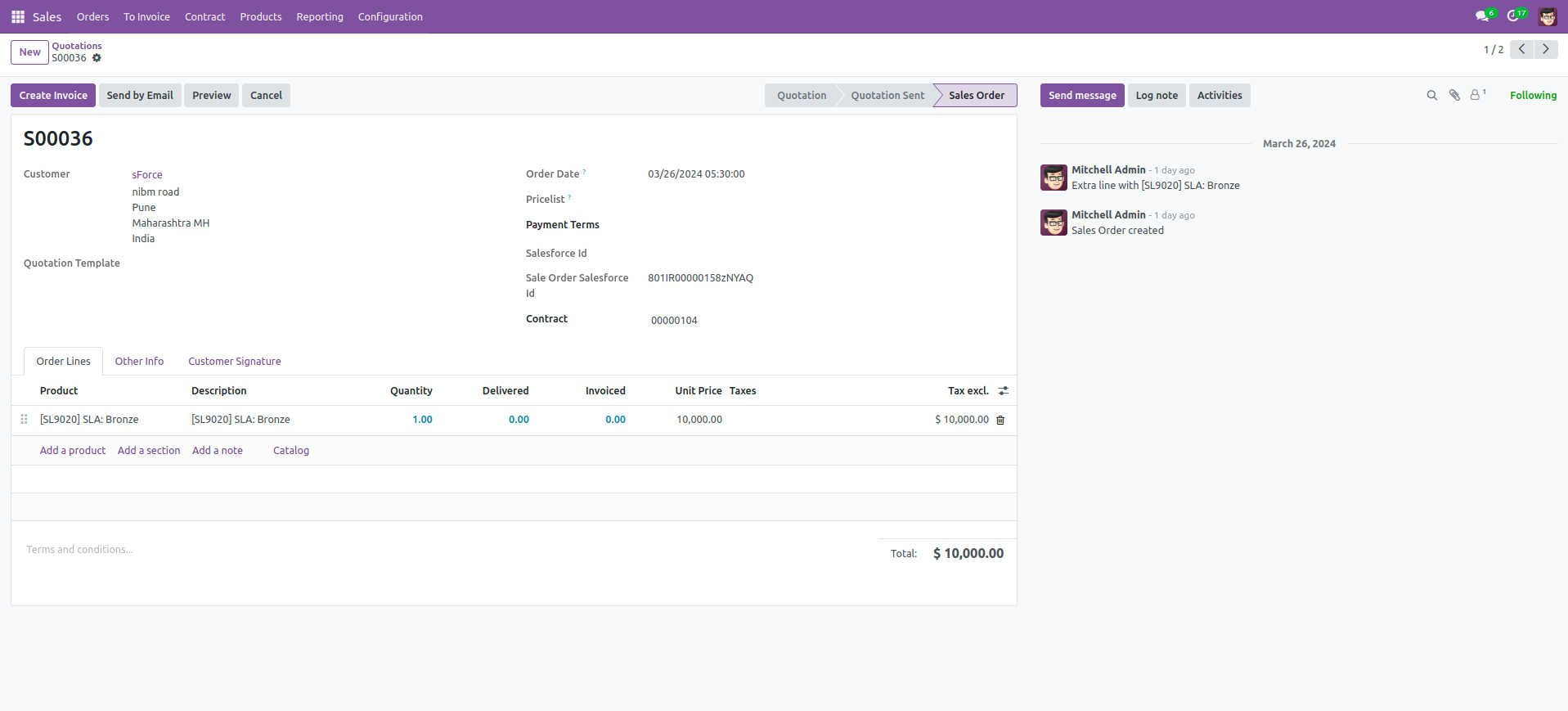 Pragmatic Odoo Salesforce Connector 